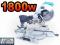 UKOŚNICA DO DREWNA 1800W PIŁA UKOSOWA 305mm POSUW