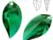 Swarovski Strass 8806 New Leaf 40x21 mm Emerald