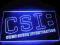 Reklama Neon CSI: MIAMI LAS VEGAS NEW YORK szyld