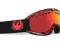 Gogle Dragon DX Red Gradient red ion/2012 /2 szyby