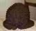 Śliczna czekoladowa czapka/ kapelusz,NOWA