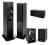 KEF C5 C1 C6LCR zestaw 5.0 black - audiofil.eu