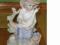 figurka porcelana kobieta z kaczką porcelanowa bcm