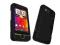 Rubber case czarny HTC Desire Z + folia wymiar