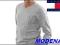 TOMMY HILFIGER SWETER PACYFIC V-NECK SZARY - M