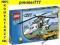 LEGO CITY 3658 Duży HELIKOPTER POLICYJNY i POJAZD