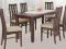 Zestaw stołowy S7 Stół 130/230 + 6 x Krzesło Dowóz