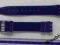 Swatch pasek plastikowy granatowy .