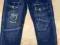 spodnie jeansowe jasne chłopięce 1 wzorek 122-128
