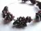 BRANSOLETKA Z GRANATU NATURALNEGO-WYPRZEDAŻ