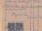 2 znaczki skarbowe na dokumencie 1949r.(10839)