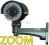 480TVL KAMERA ZEWN CCD ZOOM REGULOWANY PODCZERWIEN