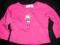 MEXX różowa bluzeczka z dziewczynką 68 cm