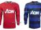 Manchester UNITED 11/12 home/away S[M]LXL dł.rękaw