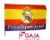 Flaga REAL MADRID MADRYT Club de futbol ___ GAJA