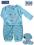 BHS BAMBINI KOMPLECIK DRESIK Z PIESKIEM, 9-12M, 80