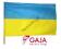 Flaga Ukraina Ukrainy Ukraińska EURO mocna __ GAJA