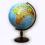 Globus 420 mm Fizyczny Dekoracyjny Globusy