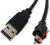 Kabel Mini USB 2.0 Hi-Speed USB A/ Mini B 1,8m