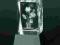 Trofeum kryształowe LED- 10,5 cm- GRAWERKA GRATIS