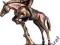Statuetka odlewana jeździectwo- GRAWERKA GRATIS