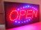 OPEN REKLAMA LED NEON baner panel bar