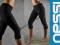 SPODENKI 3/4 NESSI FITNESS JOGA LYCRA____S____