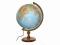 Globus Fizyczno-Polityczny podświetlany drewno