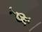 PIERCING SREBRO LITE CYRKONIE + STAL CHIRURGICZNA