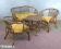 ZESTAW RATTANOWY RATTAN MEBLE SALON JADALNIA TARAS