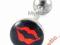 KOLCZYK DO JĘZYKA - HOT LIPS - LOGO - 16 mm