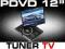PRZENOSNE DVD Z TV 12.5 CALI S12 DIVX MPEG USB+GRY