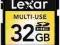 Lexar Karta Multi Use SDHC 32GB class 4 TANIO !!!