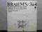 JOHANNES BRAHMS/3&4. 2 LP