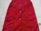 Osh Kosh świetna ciemnoczerwona jeansowa sukienka