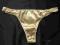 Stringi Intimissimi Tg2 (S) Złote PRZEŚLICZNE!!!
