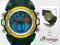 ZEGAREK SPORTOWY  OHSEN KWARCOWY DUAL TIME A15