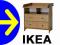 IKEA LEKSVIK PRZEWIJAK SZAFKA KOMODA DZIECIĘCY