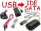 Adapter mostek sATA IDE-2,5" 3,5" do USB
