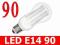 E 27 70W ŻARÓWKA E27 90 LED ŻARÓWKI DIODOWE GLOBE