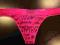 VICTORIA'S SECRET ORYGINALNE STRINGI PINK  Roz.M