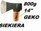 SIEKIERA 800Gram 14" FIBERGLASS GEKO PREMIUM