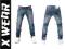 ~ NOWE ~ Slim Fit JEANS Wytarte ~ 30 ~ IT10 ~