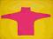 Różowy ciepły sweterek jak nietoperz New Look 116