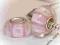 SZKLANY KORALIK MODULOWY PINK CHARM   nr568