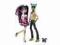 MONSTER HIGH DRACULAURA CLAWD WOLF UPIORNI UCZNI
