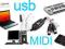 K602 KABEL USB MIDI DO LAPTOPA I PC KONTROLER MIDI