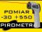 PIROMETR termometr bezdotykowy podczerwień -30+550