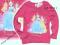 Księżniczki Princess Bluzka Disney Amarant 92-98cm