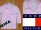 WYPRZEDAŻ TOMMY HILFIGER Powder pink polo shirt*M*